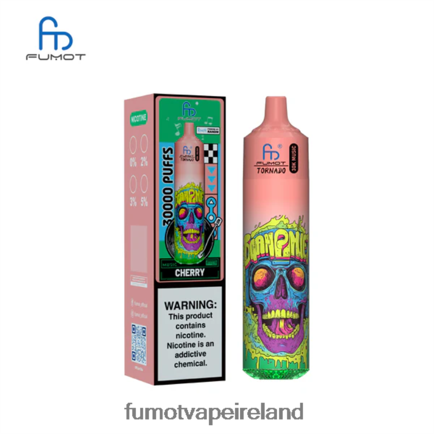Fumot Discount Code V4Z86D7 Cherry Fumot Tornado 30K Music