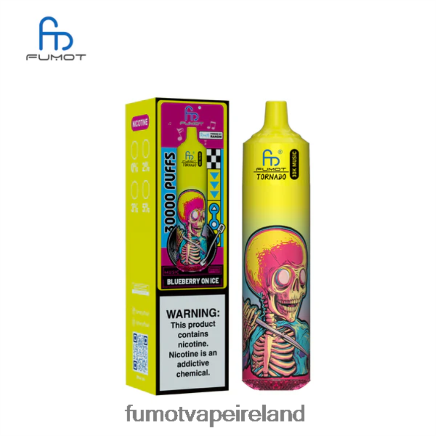 Fumot Vape Sale V4Z86D4 Blueberry On Ice Fumot Tornado 30K Music