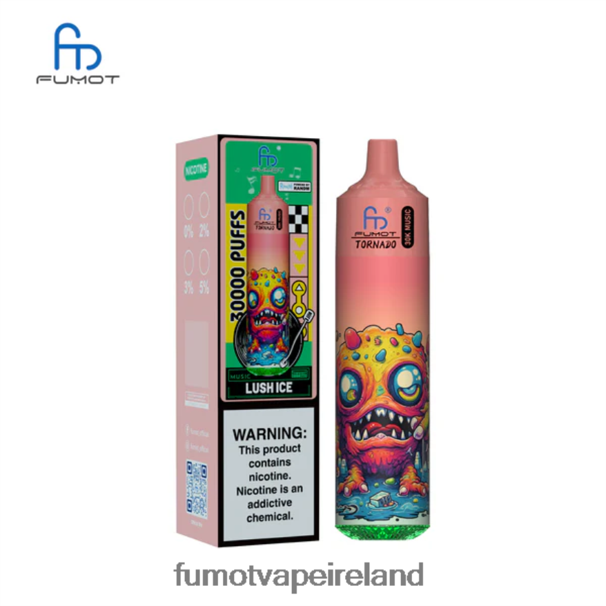 Fumot Ireland V4Z86D17 Lush Ice Fumot Tornado 30K Music